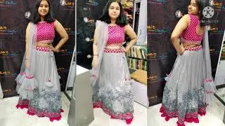 customize party wear dress ready from saree