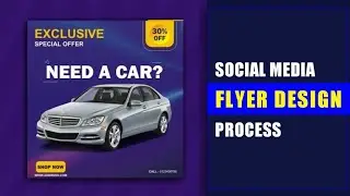 Social Media Post Design With Coreldraw | Instagram post design | Coreldraw tutorial