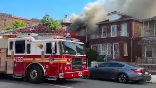 FDNY - Pre Arrival + Audio - Brooklyn 2nd Alarm Box 2967 - Heavy Fire in A Vacant - 5/2/24