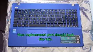 How to Replace a Broken ASUS X550C Keyboard