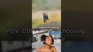 POV: CODM noobs choosing their operator skill.. 