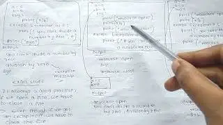55. Exception handling in Python || try , except , finally block in Python || Python tutorials