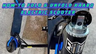 How To Fold & Unfold Kaabo Electric Scooter