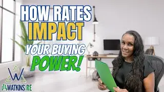 How Mortgage Rate Changes Impact Your Homebuying Power and Affordability| Denise Watkins