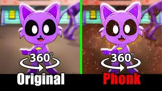 360° VR CATNAP POKEDANCE Original vs Phonk