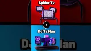 WOULD YOU RATHER, Spider TV, OR DJ TV Man🤔 
