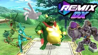 [PMEX REMIX 0.95 DX] King K. Rool vs ALL BOSSES (VERY HARD)