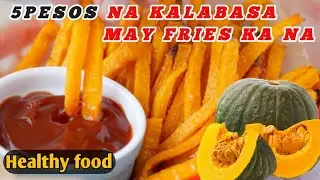 Napakadaling pagluto sa masarap na Kalabasa Fries | Jhobz Ree