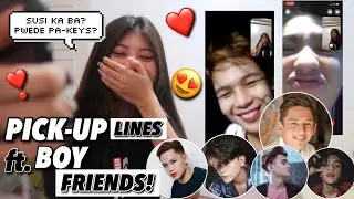 PICK-UP LINES SA MGA BOY FRIEND KO! (kilig HAHA) | Shaina Denniz