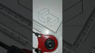 How to draw isometric drawing [Drawing no 5] 