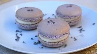 How to Make Lavender Macarons with Honey Buttercream