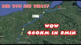 Zeitraffer/Timelpse  - Autobahn/Highway - Speed Race  (460km-8min)