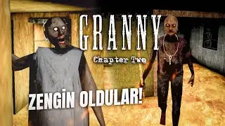 NİNE VE DEDE ALTIN ZENGİNİ OLDU! (ALTINDAN TUVALETLERİ VAR😲) - Granny Chapter Two Gold MOD