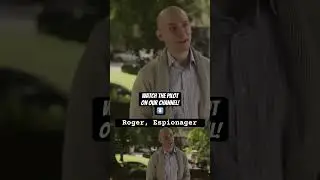 CIA officer Scout hands Helmüt off to Chad. He doesn’t take it well… #comedy #spies #pilot