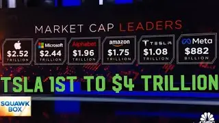 Tesla WILL be the first to $4 Trillion!! 