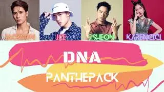 [Color Coded] PANTHEPACK - DNA (Lyrics 歌詞)
