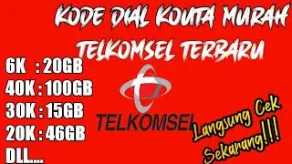 KODE DIAL KUOTA MURAH TELKOMSEL TERBARU!!!