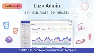Lazo - Responsive Admin Dashboard Template | Themeforest Website Templates and Themes