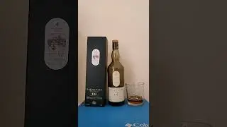 Lagavulin 16 year old Islay single malt scotch whisky. 