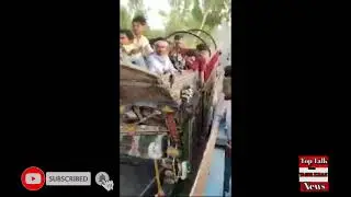 Pakistani version of GTA game. Trucks race in pakistan