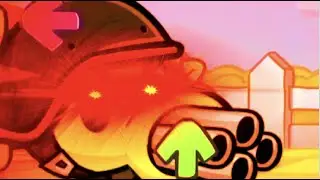 Bad Bash but Gatling Peashooter ate 100 Plant Food. | FNF Plants VS Rappers Mod HELL CHART