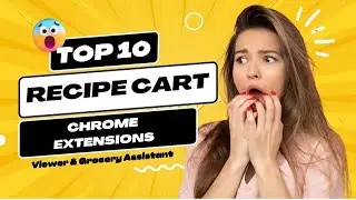 Recipe Cart | Viewer & Grocery Assistant #tipsandtricksinfo