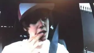 justin after the dentist