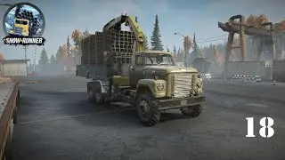 SnowRunner Hardmode Challenge - ч.18 За рекой и Доставка инструментов