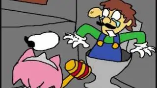 CubeShorts - Mario and Sonic at the Haunted House - Part 2