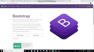 Bootstrap : How to create a navigation bar with bootstrap 4