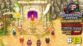 We activated the Witch Hill portal, and that's the end? Graveyard Keeper Ep. 43 DLCs gameplay in ...