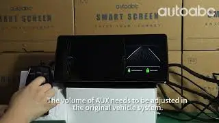 How to set AUX audio on BMW Linux screen