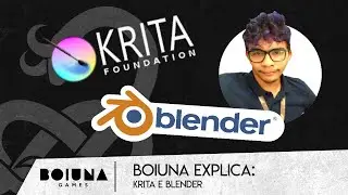 BOIUNA EXPLICA: OLHANDO O KRITA E O BLENDER