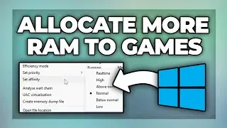 How to allocate more Memory / RAM to specific Programs & Games - Windows Tutorials