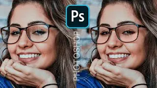 How to Remove Glare from Glasses in Photoshop!
