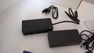Desempaquetado del Microsoft Surface Dock