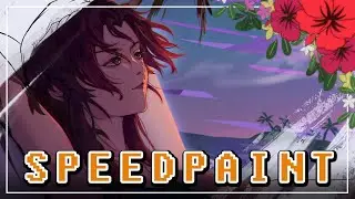 【SPEEDPAINT】BLACK LAGOON REVY ANIME FANART| CLIP STUDIO PAINT