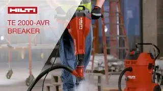 OVERVIEW of Hilti's TE 2000-AVR concrete demolition hammer