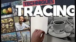 TRACING TECHNIQUES FOR CANVAS AND OIL PAINTING