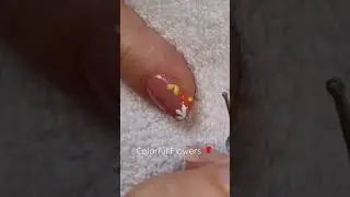 Flower NAIL ART Idea | Natural Short NAILS Tutorial | Summer 2023