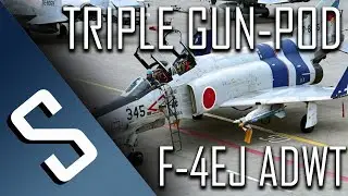 F-4EJ ADTW (Extra Junk) Phantom Triple Gun Pod Challenge | War Thunder