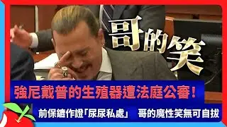 強尼戴普的生殖器遭法庭公審！前保鑣作證「尿尿私處」　哥的魔性笑無可自拔 | 台灣新聞 Taiwan 蘋果新聞網
