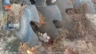 Борона ZKT-2500 Л-1Ф в замедленной съемке