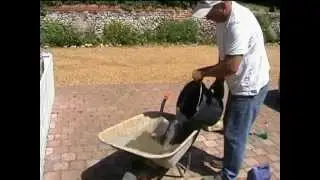 How to mix cement mortar that is ideal for pointing