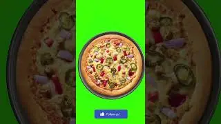 Pizza Green Screen || Pizza Animation  #viral #pizza #greenscreen #food #pizzastudio #greenscree