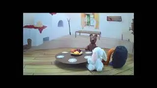 Заяц у медведя в гостях (башкирская сказка)