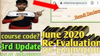 ignou results update 2020||ignou revaluation result 3rd update|ignou result 2020|ignou result update
