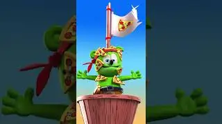 🍕 PIZZA PIZzA PIRATE PIZZAAAAHHH GummibäR #shorts #gummybear #gummibär 🍕