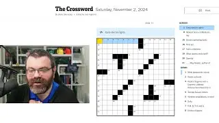 Learning Crossword Week 25 | NYT Crossword Saturday Nov 2nd, 2024