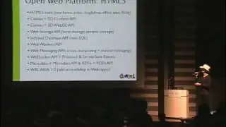 HTML5 Overview for Web Application Developers: Google DevFest 2010 Japan